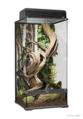 Exo Terra Glas-Terrarium für Reptilien, 45x45x90 cm