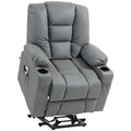 HOMCOM Massagesessel mit USB-Anschluss, Fernbedienung
