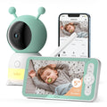 BOIFUN WLAN-Babyphone mit Kamera, PTZ & Nachtsicht