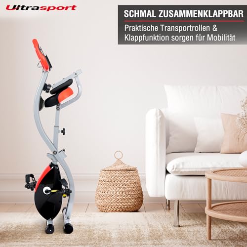 Ultrasport F-Bike 350B, klappbarer Heimtrainer