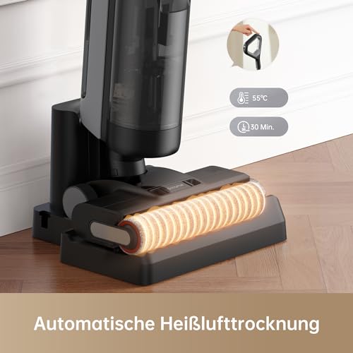 Saugroboter mit Selbstreinigungsstation & Wischfunktion