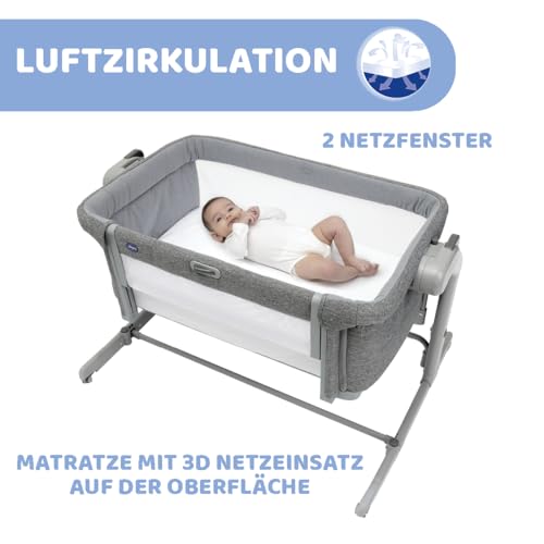 Chicco Next2Me Magic Evo Beistellbett mit Schaukelmodus