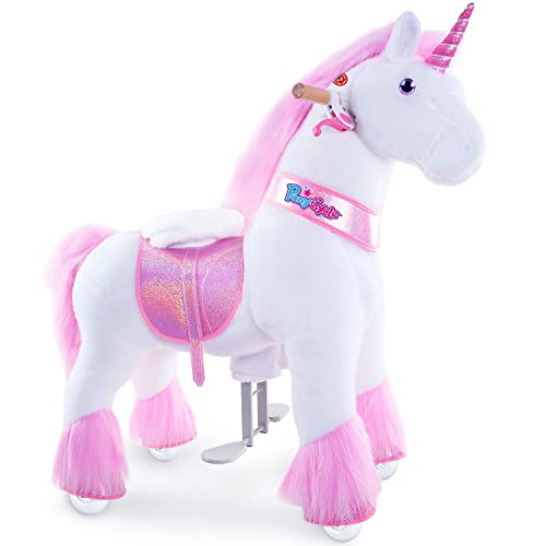 PonyCycle Einhorn-Reittier mit Bremse für Kinder
