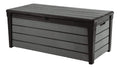 Keter Brushwood Auflagenbox, 455 Liter, Kunststoff in Holzoptik