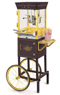 Nostalgia Vintage Popcorn-Maschine mit Wagen, 225g