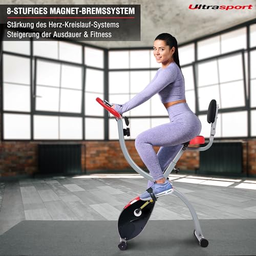 Ultrasport F-Bike 350B, klappbarer Heimtrainer