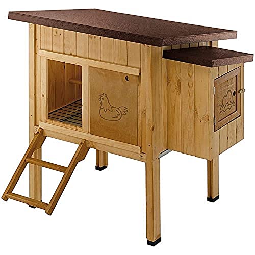 Ferplast Hen House 10 Hühnerstall aus Holz