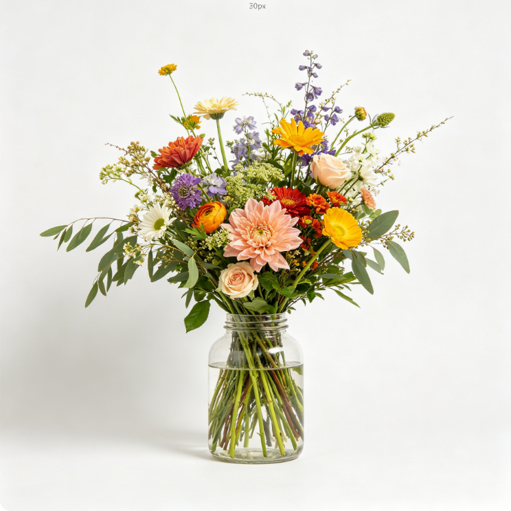 Viellgarden Wild & Free Garden-Inspired Arrangement