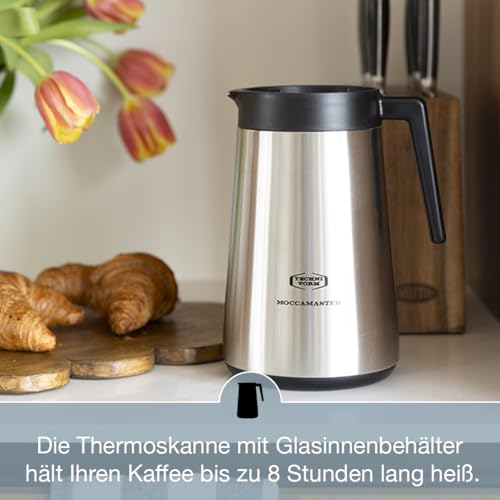 Moccamaster KBGT 741 Filterkaffeemaschine, Aluminium